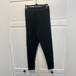 Heat Holders Fleece Base Layer Leggings Size Women's Small Color Black